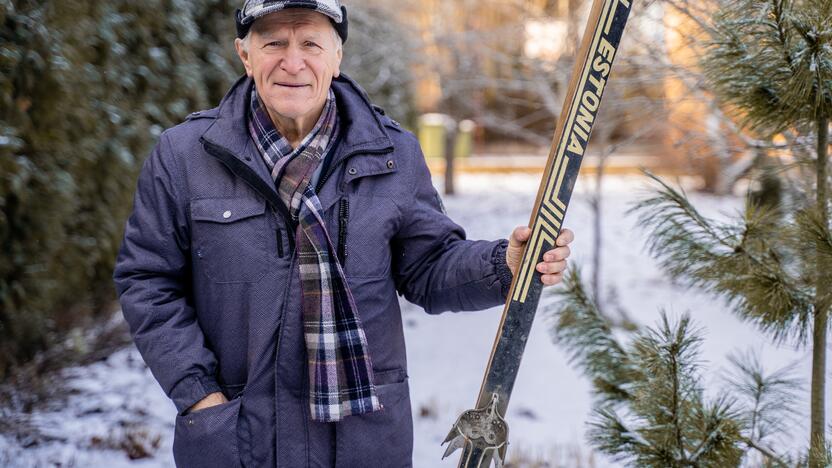 Optimistiškas: L.Mackevičius laukia, kada baigsis reabilitacija po klubo sąnario keitimo ir jis vėl galės stoti ant slidžių.