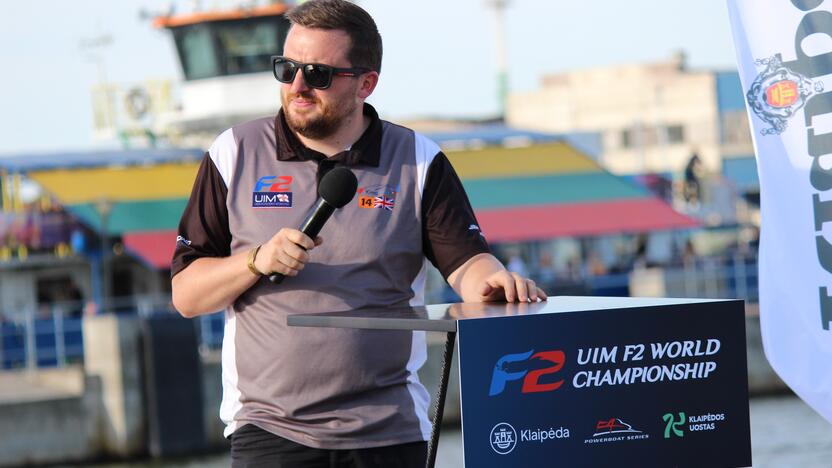 F2 vandens formulių čempionato konferencija Klaipėdoje