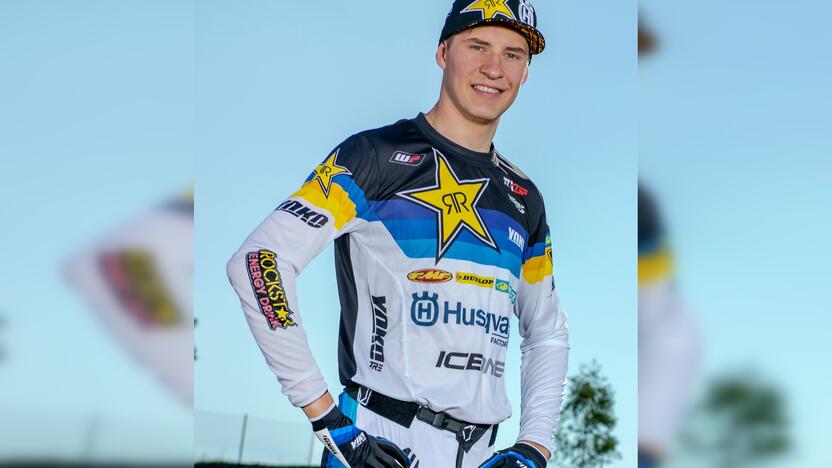 Karjera: A.Jasikonis trečią sezoną atstovaus komandai "Rockstar Energy Husqvarna Factory Racing".