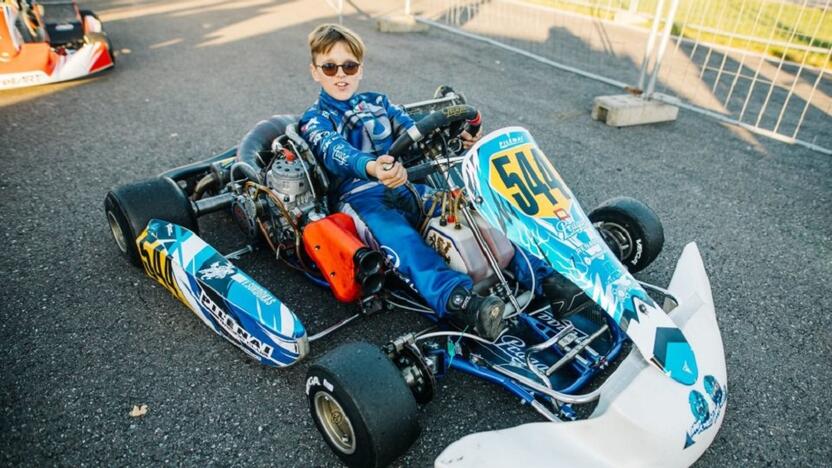 Sezonas: M.Šilkūno laukia trys „Karting Academy“ varžybų etapai.