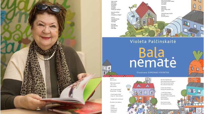 Auditorija: V.Palčinskaitės eilės – ne tik mažiesiems. „Vaikui, kuris dar nemoka skaityti, skaito tėveliai. Kokia gi mama ar tėtis skaitys savo vaikui tai, kas jam nepatinka?“ – klausia ji.