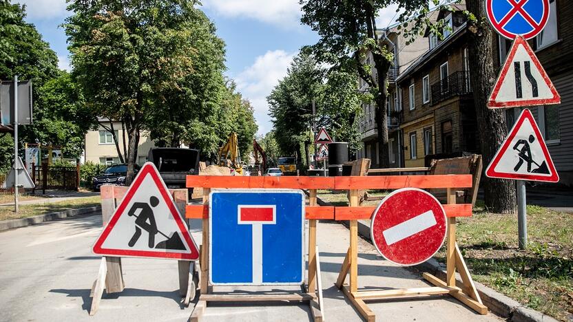 Nespėja: uostamiestyje ištisus metus vyksta gatvių, pastatų rekonstrukcijos, tačiau viena šiemet neįvyks.