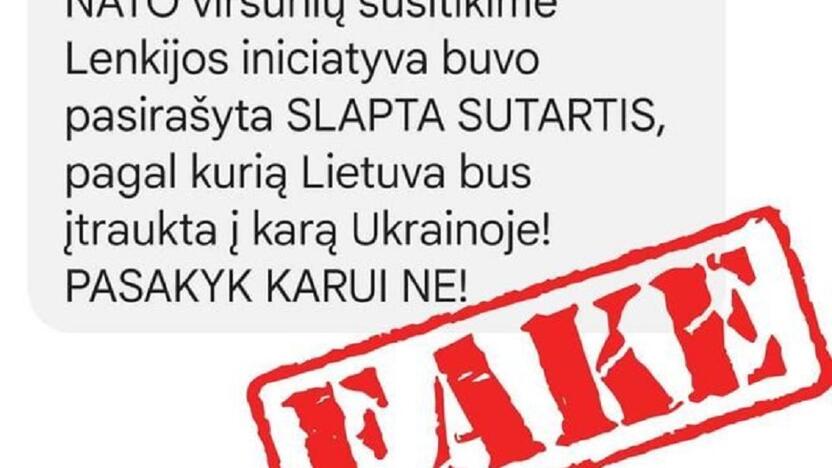 Ataka: gyventojai ėmė masiškai gauti klaidinančias žinutes, kurios gali kelti paniką valstybėje.