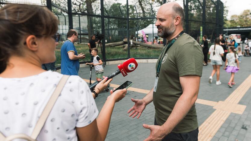 Lietuvos zoologijos sode liūtai švenčia savo gimtadienį