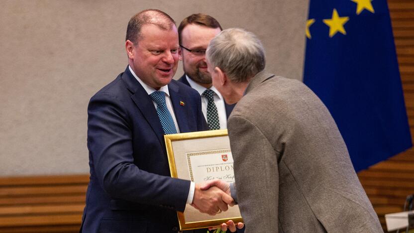 Įteiktos Vyriausybės kultūros ir meno premijos 