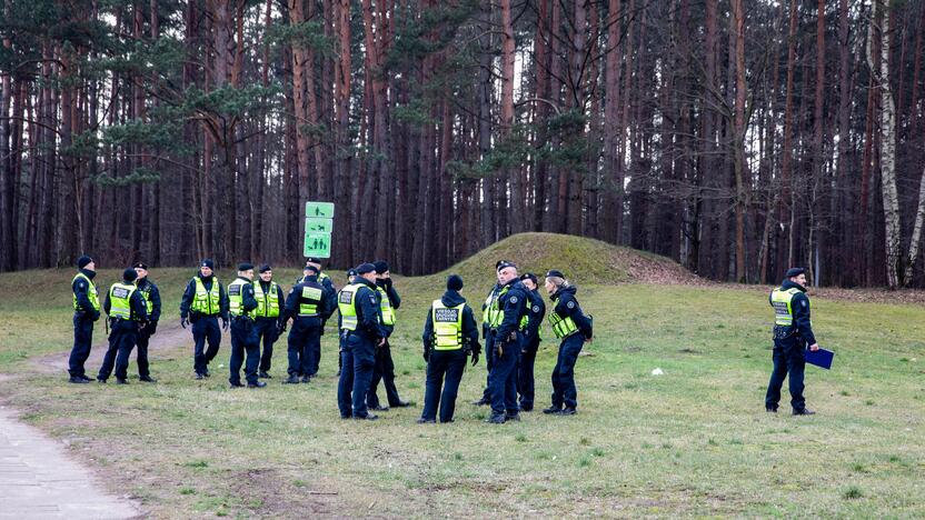 Galimai pagrobtos mergaitės paieška Vilniuje