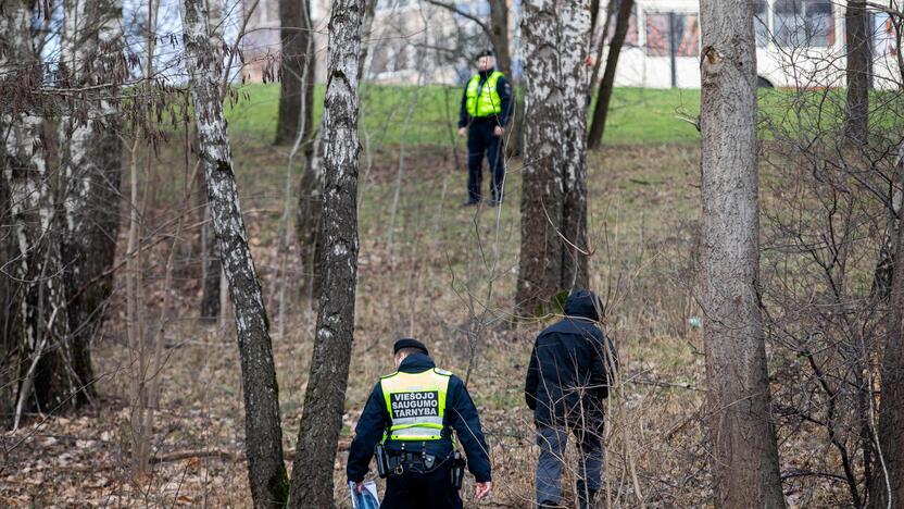 Galimai pagrobtos mergaitės paieška Vilniuje