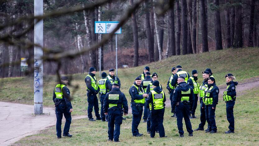 Galimai pagrobtos mergaitės paieška Vilniuje