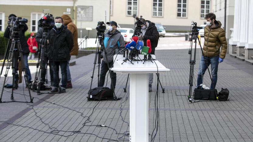 Prezidento G. Nausėdos spaudos konferencija