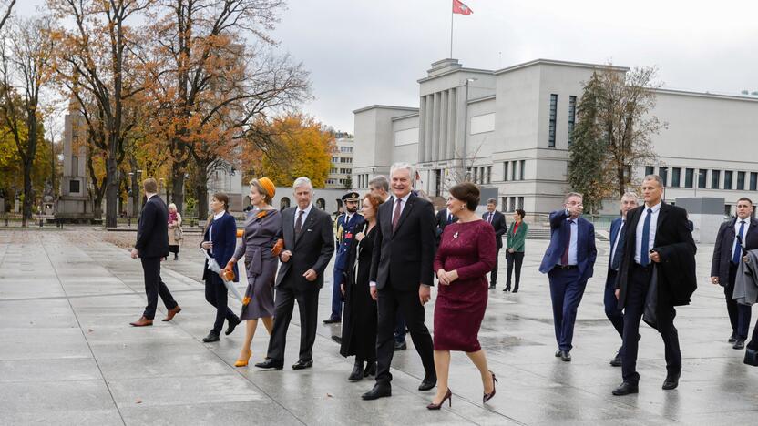 Belgijos karališkosios poros viešnagė Kaune