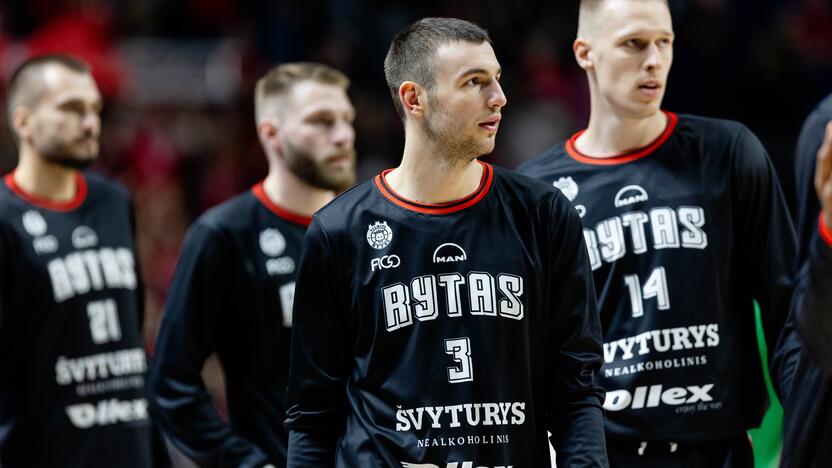 LKL rungtynės: Vilniaus „Rytas“ – Kauno „Žalgiris“