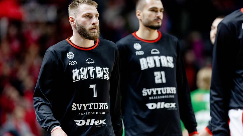 LKL rungtynės: Vilniaus „Rytas“ – Kauno „Žalgiris“