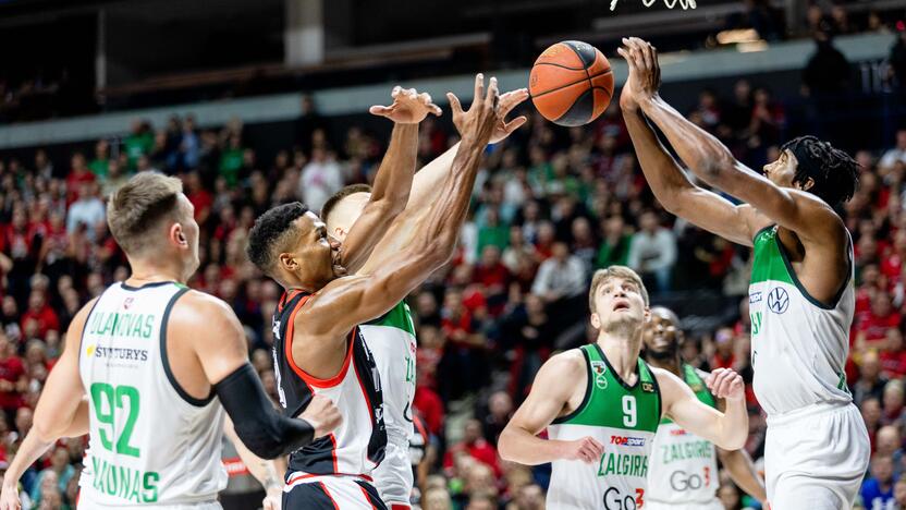 LKL rungtynės: Vilniaus „Rytas“ – Kauno „Žalgiris“