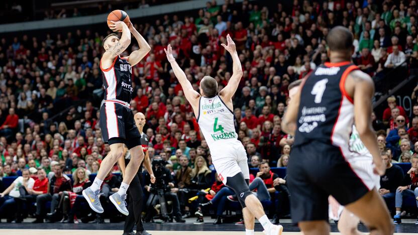 LKL rungtynės: Vilniaus „Rytas“ – Kauno „Žalgiris“