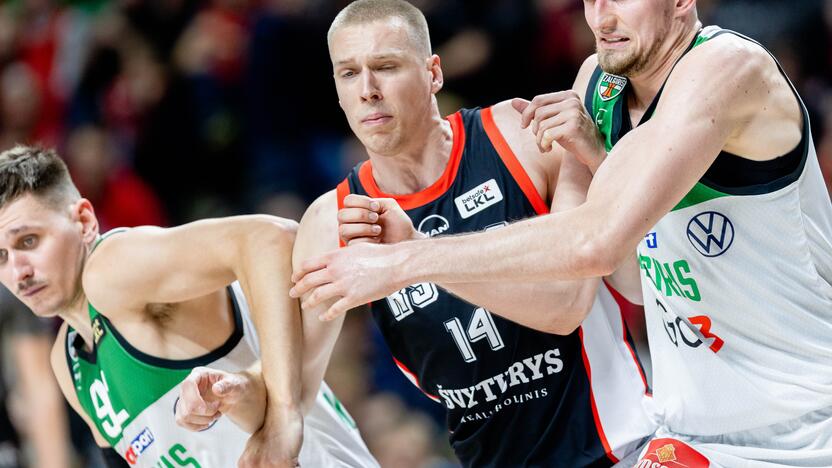 LKL rungtynės: Vilniaus „Rytas“ – Kauno „Žalgiris“