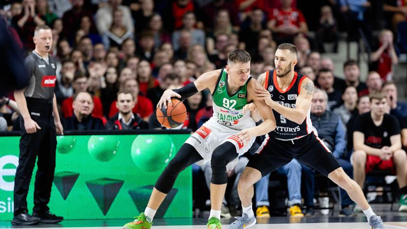 LKL rungtynės: Vilniaus „Rytas“ – Kauno „Žalgiris“