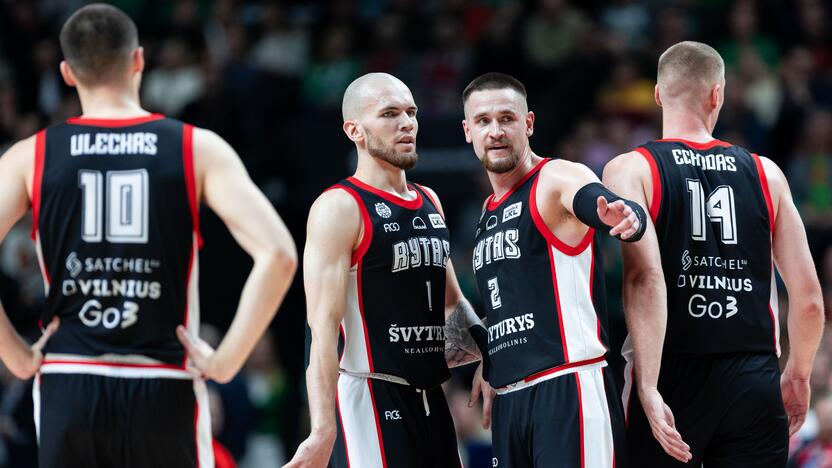 LKL rungtynės: Vilniaus „Rytas“ – Kauno „Žalgiris“