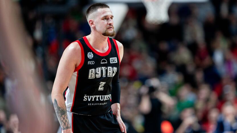 LKL rungtynės: Vilniaus „Rytas“ – Kauno „Žalgiris“