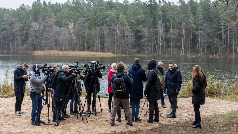 Visuomenei atveriamos pakrantės prie Gulbinų kvartalo