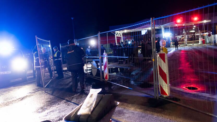 Uždarytas Lavoriškių pasienio punktas