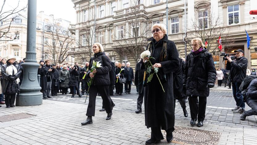 Atsisveikinimas su režisieriumi R. Tuminu