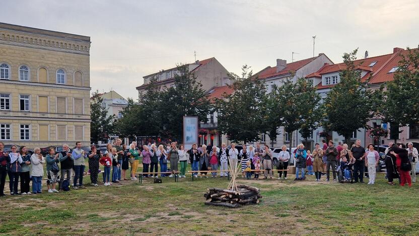 Baltijos kelio minėjimas Klaipėdoje