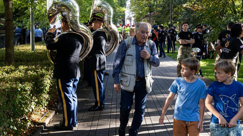 Karinių orkestrų festivalio „Military Tattoo Lithuania 2024“ paradas