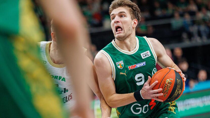 LKL: Kauno „Žalgiris“ - Panevėžio „7bet-Lietkabelis“ 73:66