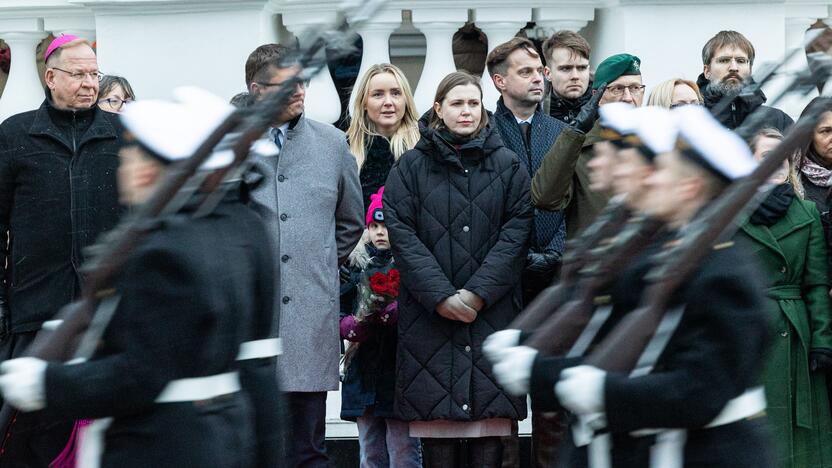 Iškilminga ministrų pasikeitimo ceremonija prie KAM