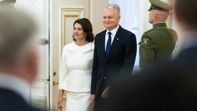 Valstybės apdovanojimų įteikimo ceremonija