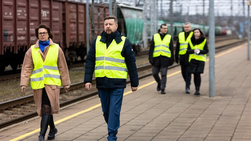 Spaudos konferencija apie stiprinamą krovinių gabenimo kontrolę