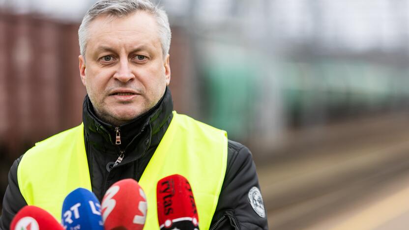 Spaudos konferencija apie stiprinamą krovinių gabenimo kontrolę