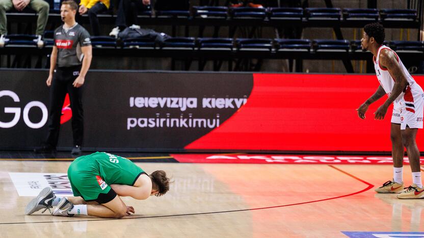 LKL ketvirtfinaliai: Kauno „Žalgiris“ – Mažeikių „M Basket-Delamode“