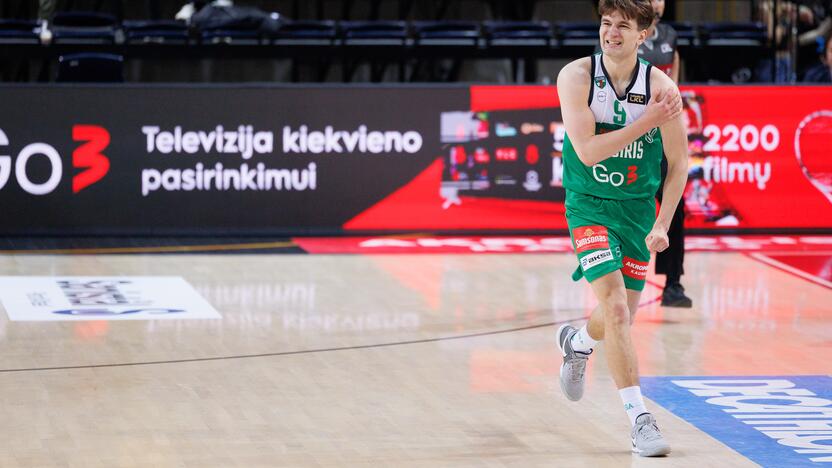 LKL ketvirtfinaliai: Kauno „Žalgiris“ – Mažeikių „M Basket-Delamode“