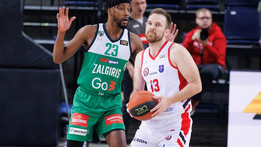 LKL ketvirtfinaliai: Kauno „Žalgiris“ – Mažeikių „M Basket-Delamode“