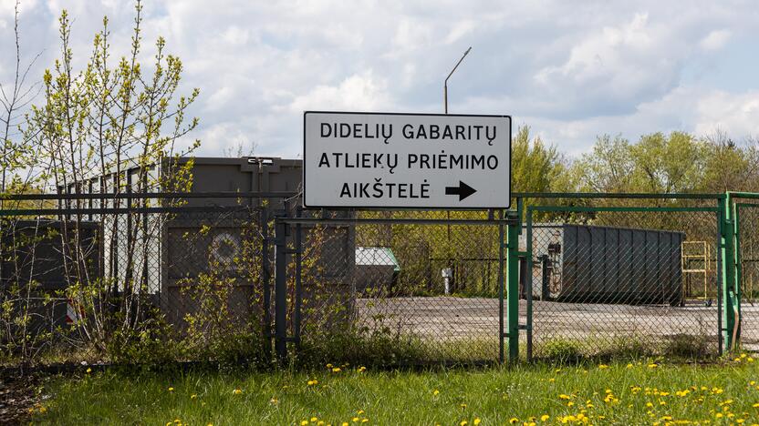 Su šiluma plūsteli ir stambios atliekos