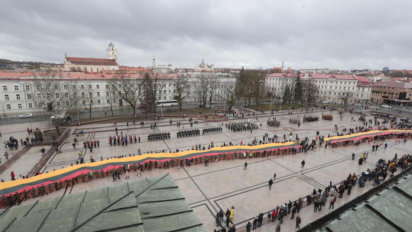 Tūkstančiai žmonių Vilniuje dalyvavo šventinėse eitynėse