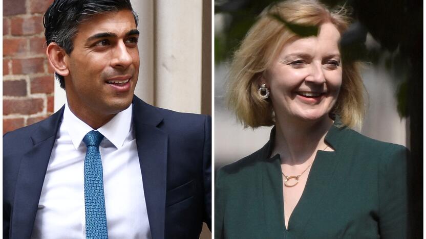 Rishi Sunakas ir Liz Truss