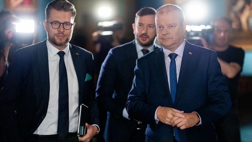 2024-ųjų Seimo rinkimai: S. Skvernelio spaudos konferencija