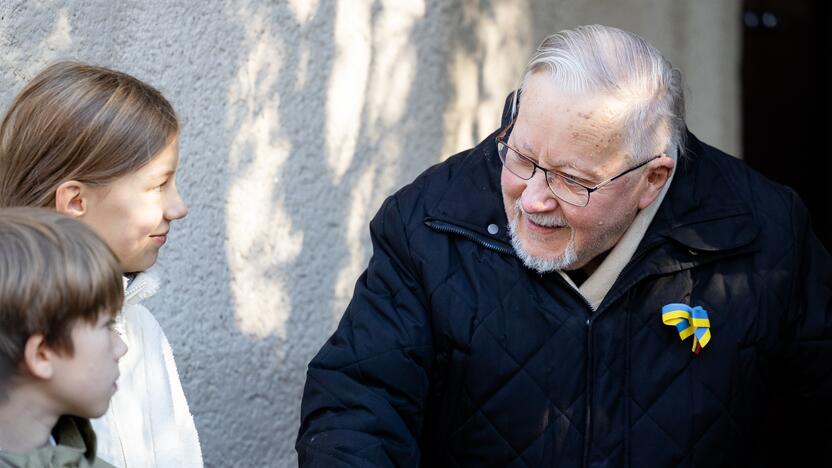 Profesorius V. Landsbergis mini 92-ąjį gimtadienį