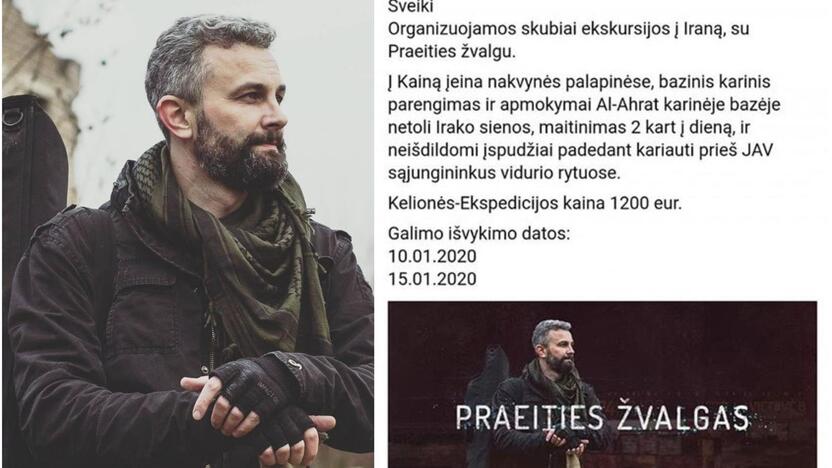 Š. Jasiukevičius-Praeities žvalgas (kairėje) ir melagingas skelbimas