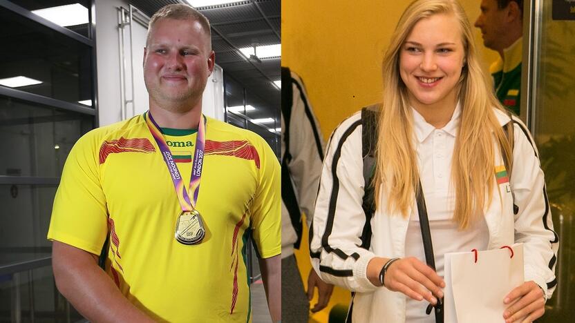 Andrius Gudžius ir Rūta Meilutytė