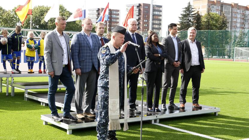 Klaipėdoje duris atvėrė atnaujinta Futbolo mokykla