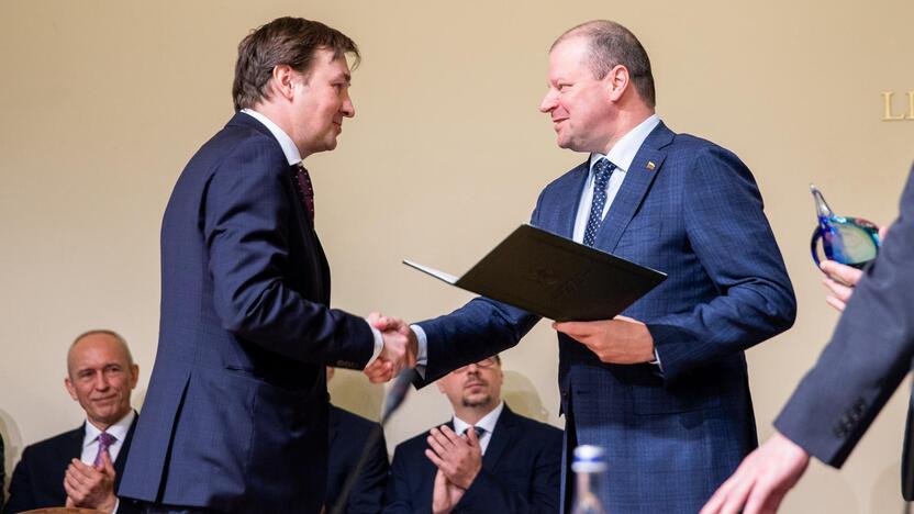 Įteiktos Lietuvos mokslo premijos