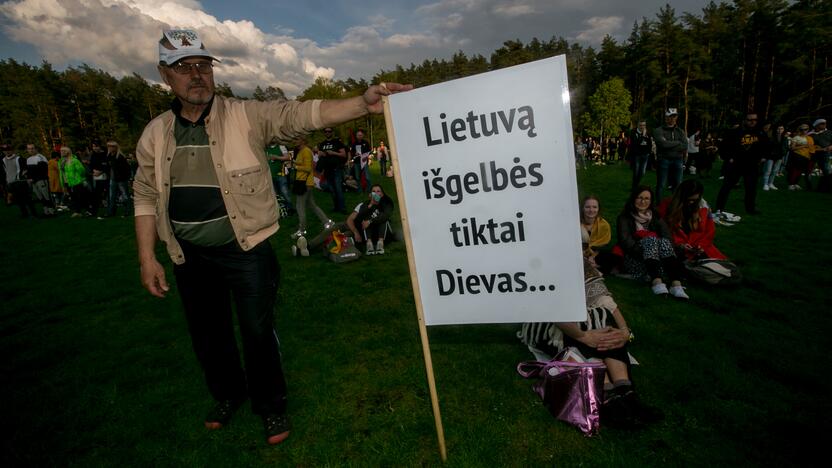 „Didysis šeimos gynimo maršas“ Vingio parke