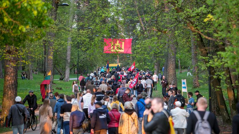 „Didysis šeimos gynimo maršas“ Vingio parke