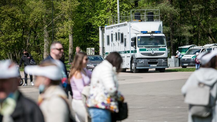 Vingio parke renkasi „Didžiojo šeimos gynimo maršo“ dalyviai