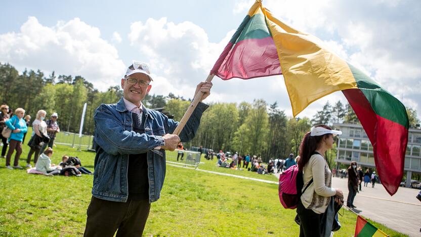 Vingio parke renkasi „Didžiojo šeimos gynimo maršo“ dalyviai