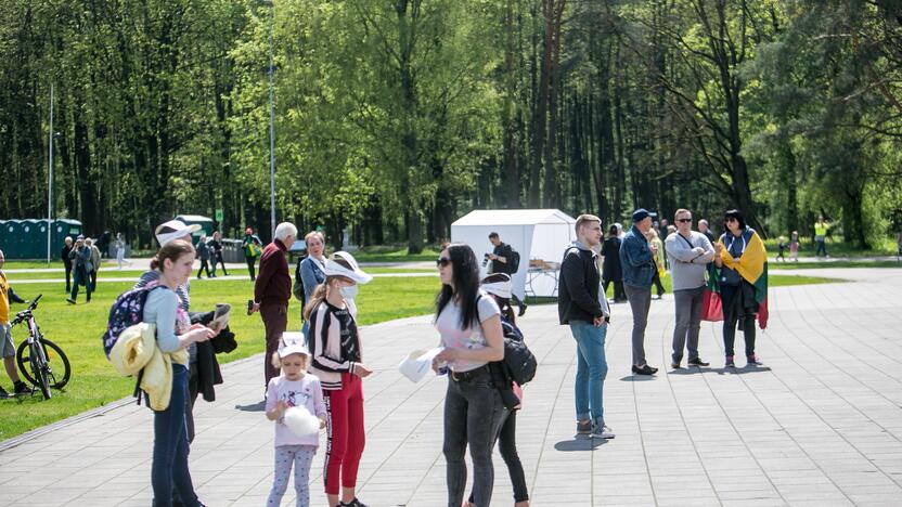 Vingio parke renkasi „Didžiojo šeimos gynimo maršo“ dalyviai