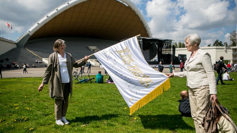 Vingio parke renkasi „Didžiojo šeimos gynimo maršo“ dalyviai